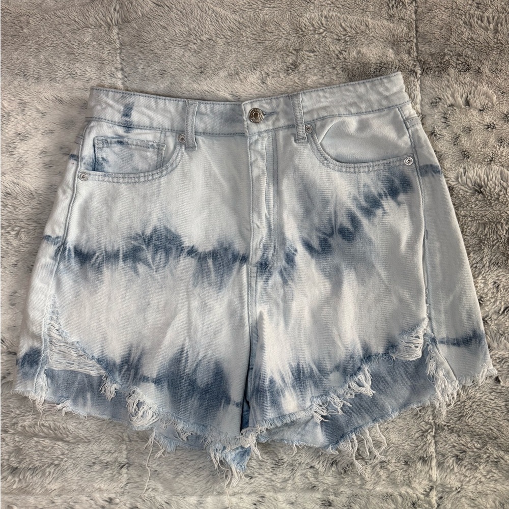 American Eagle Highest Rise Mom Denim Shorts